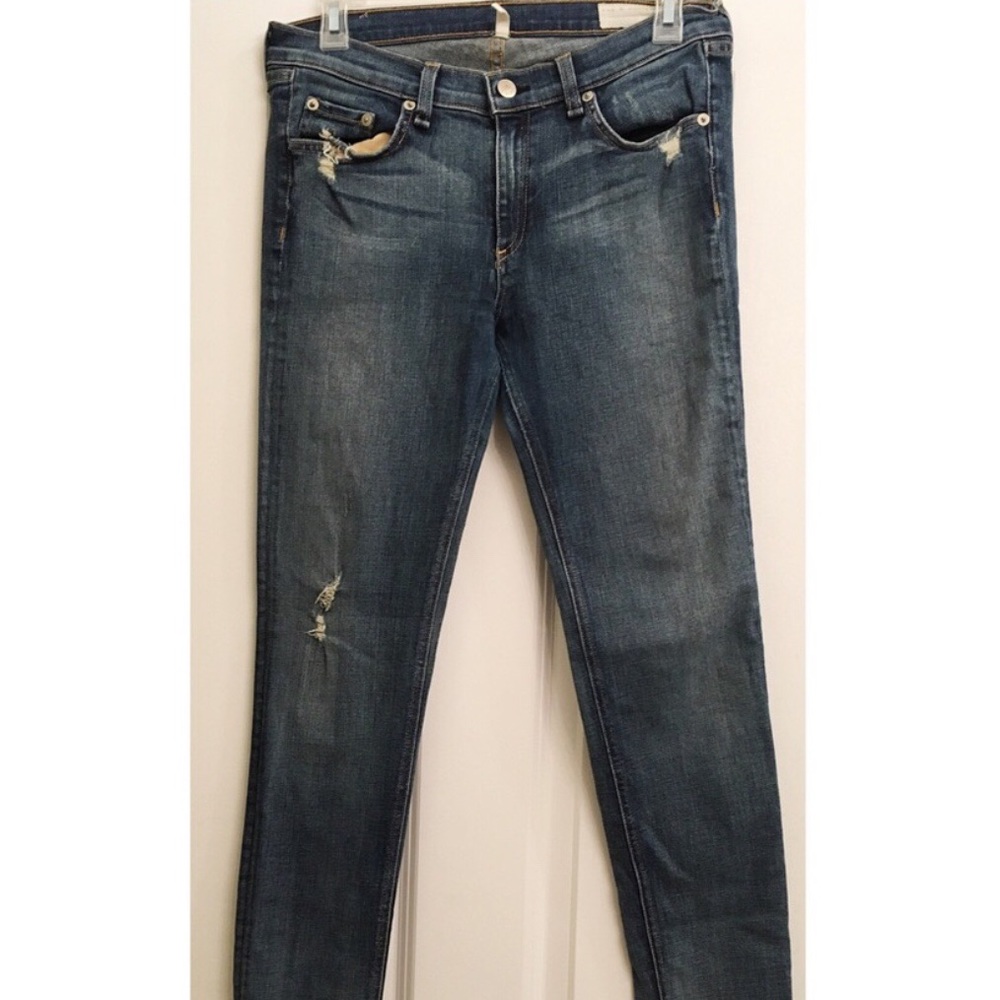 Distressed Skinny Jeans | Rag & Bone